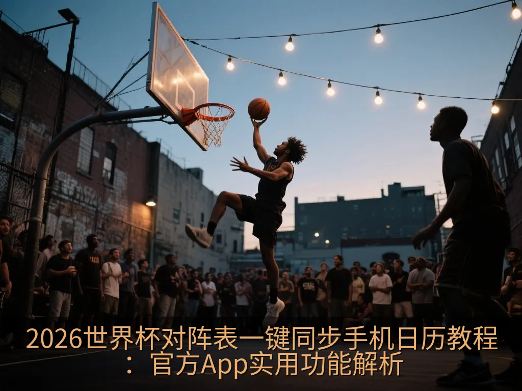 2026世界杯对阵表一键同步手机日历教程：官方App实用功能解析